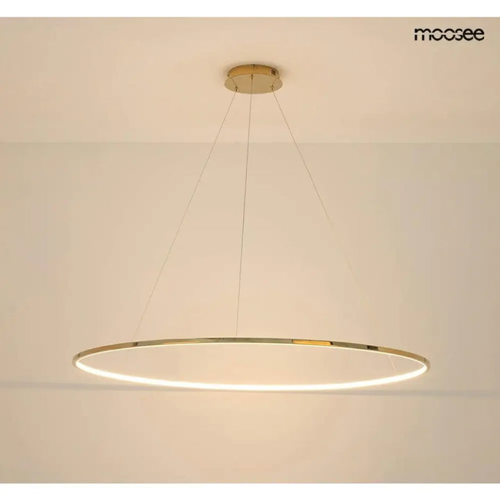 Taklampa MOOSEE - RING SLIM 120, guld – produktbild av Taklampor från Moosee | Arvande