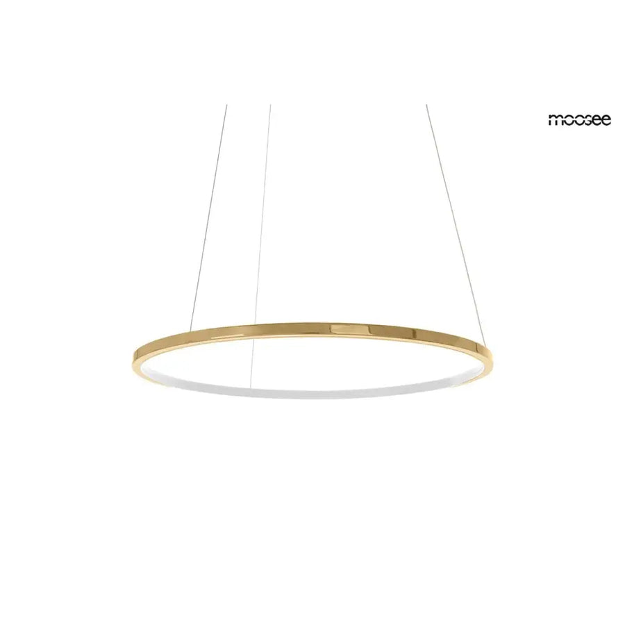 Taklampa MOOSEE - RING SLIM 40, guld – produktbild av Taklampor från Moosee | Arvande
