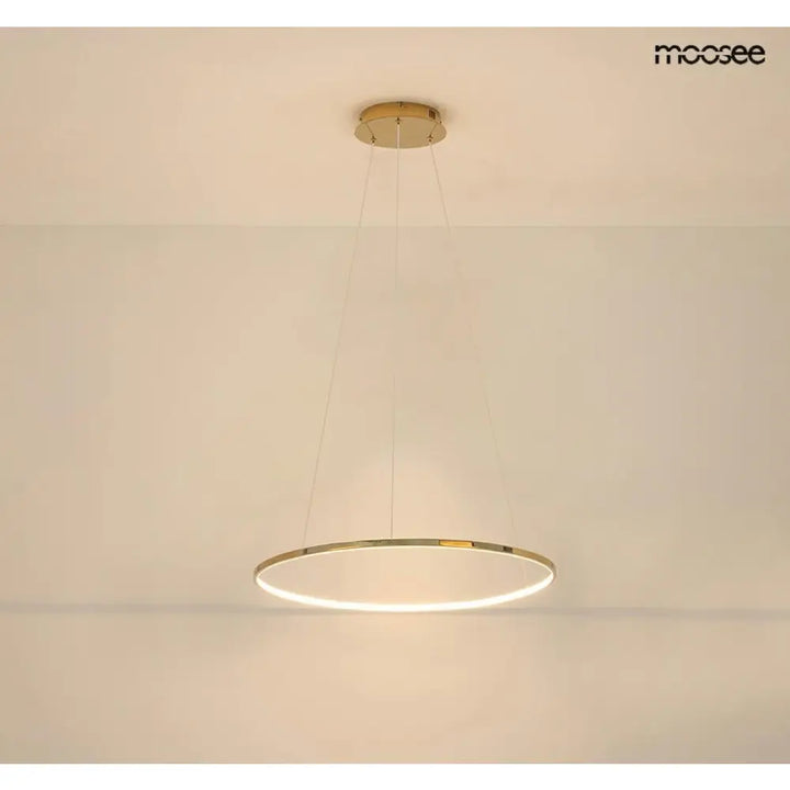 Taklampa MOOSEE - RING SLIM 60, guld - produktbild av Taklampor från Moosee | Arvande