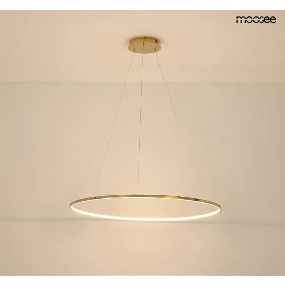 Taklampa MOOSEE - RING SLIM 80, guld – produktbild av Taklampor från Moosee | Arvande
