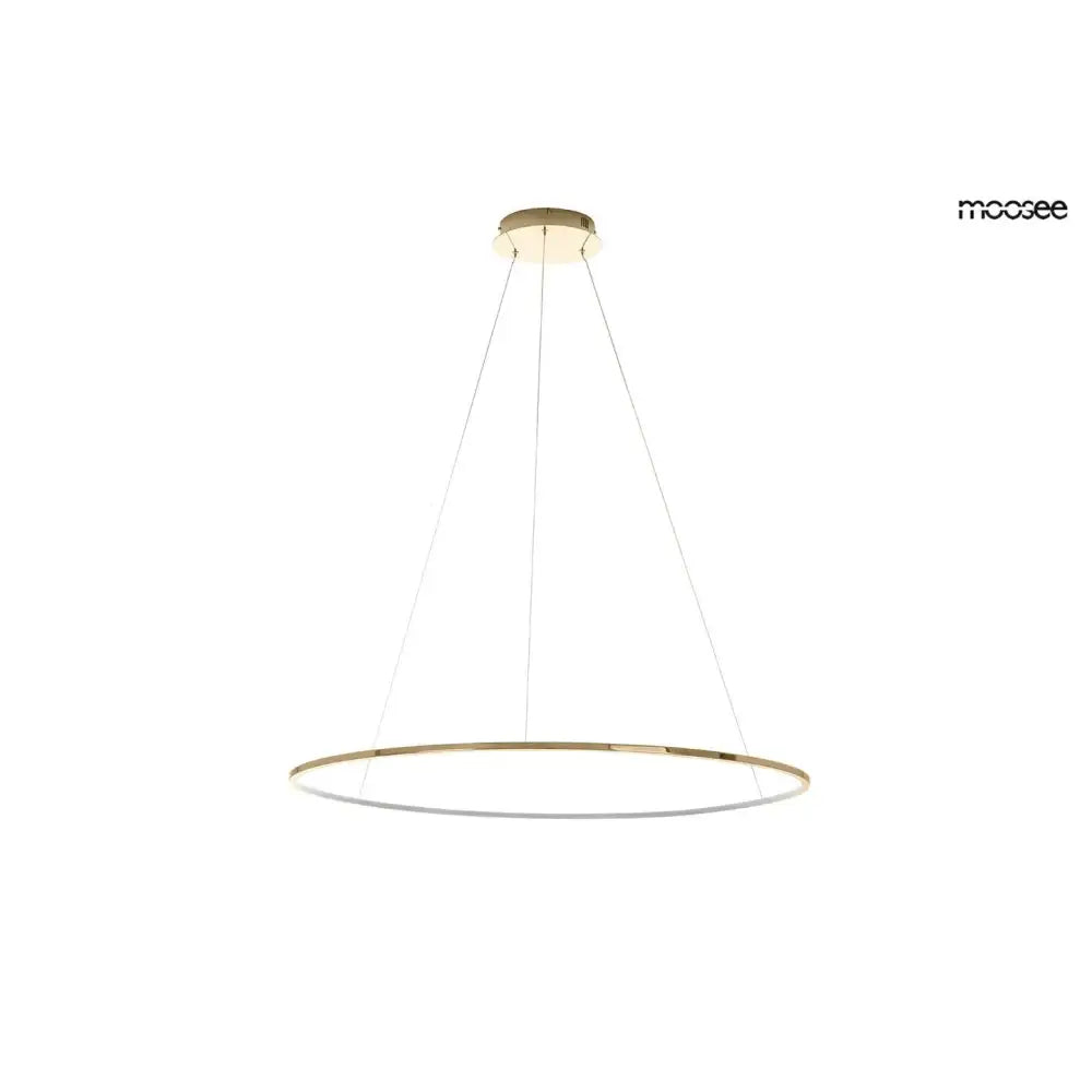 Taklampa MOOSEE - RING SLIM 80, guld – produktbild av Taklampor från Moosee | Arvande