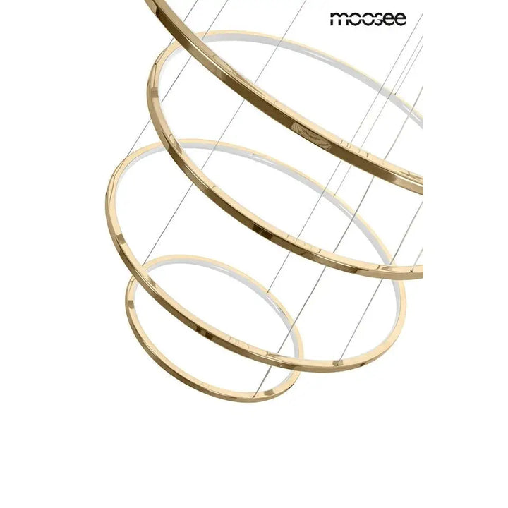 Taklampa MOOSEE - RING SLIM L, guld - produktbild av Taklampor från Moosee | Arvande