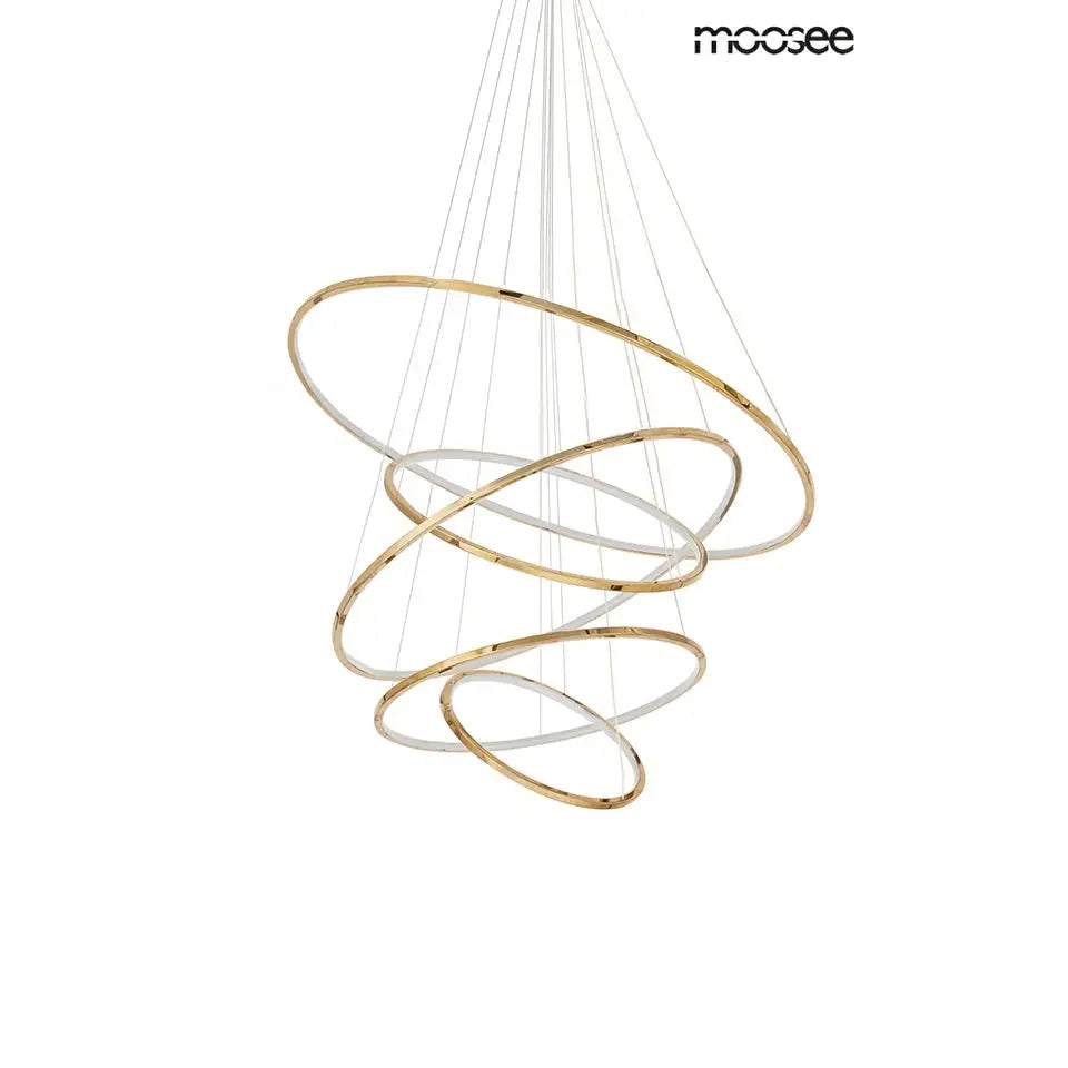 Taklampa MOOSEE - RING SLIM L, guld - produktbild av Taklampor från Moosee | Arvande