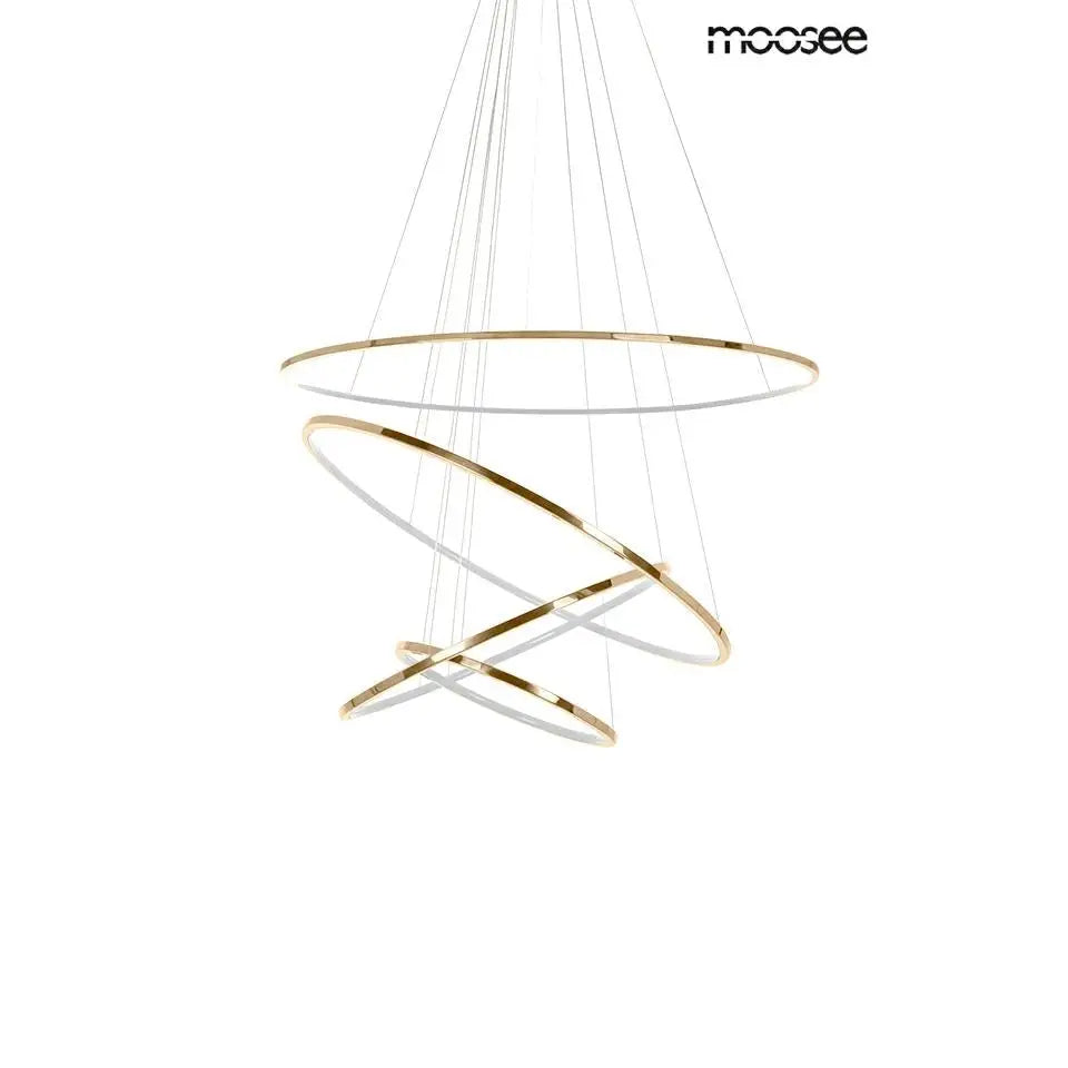 Taklampa MOOSEE - RING SLIM M, guld - produktbild av Taklampor från Moosee | Arvande