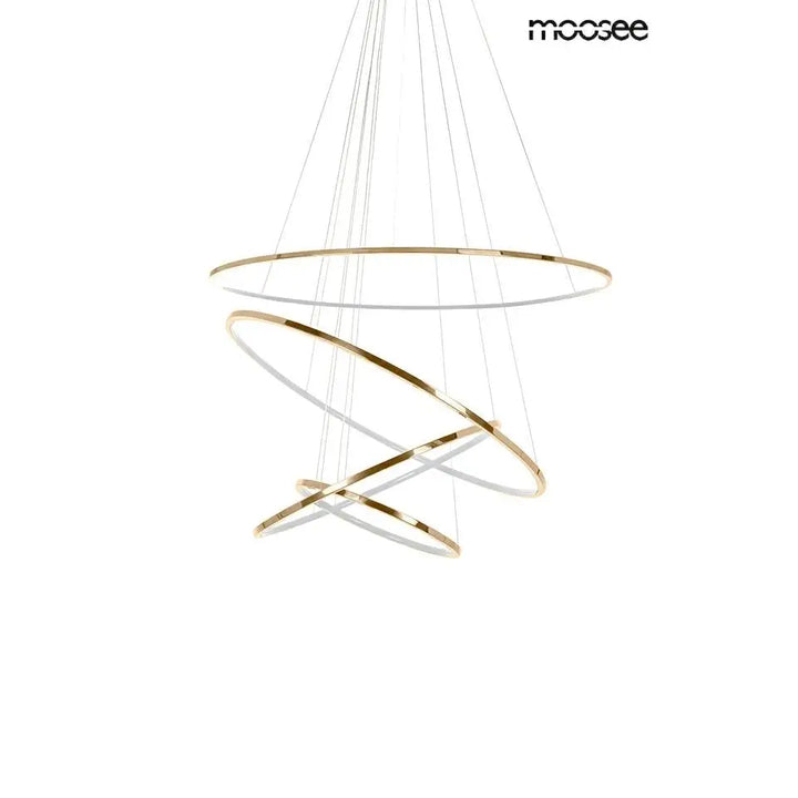 Taklampa MOOSEE - RING SLIM M, guld - produktbild av Taklampor från Moosee | Arvande