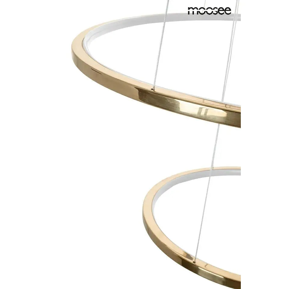 Taklampa MOOSEE - RING SLIM M, guld - produktbild av Taklampor från Moosee | Arvande