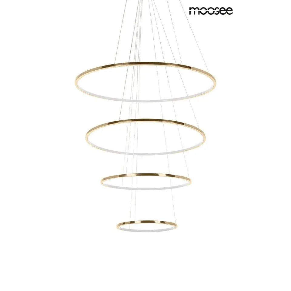 Taklampa MOOSEE - RING SLIM M, guld - produktbild av Taklampor från Moosee | Arvande