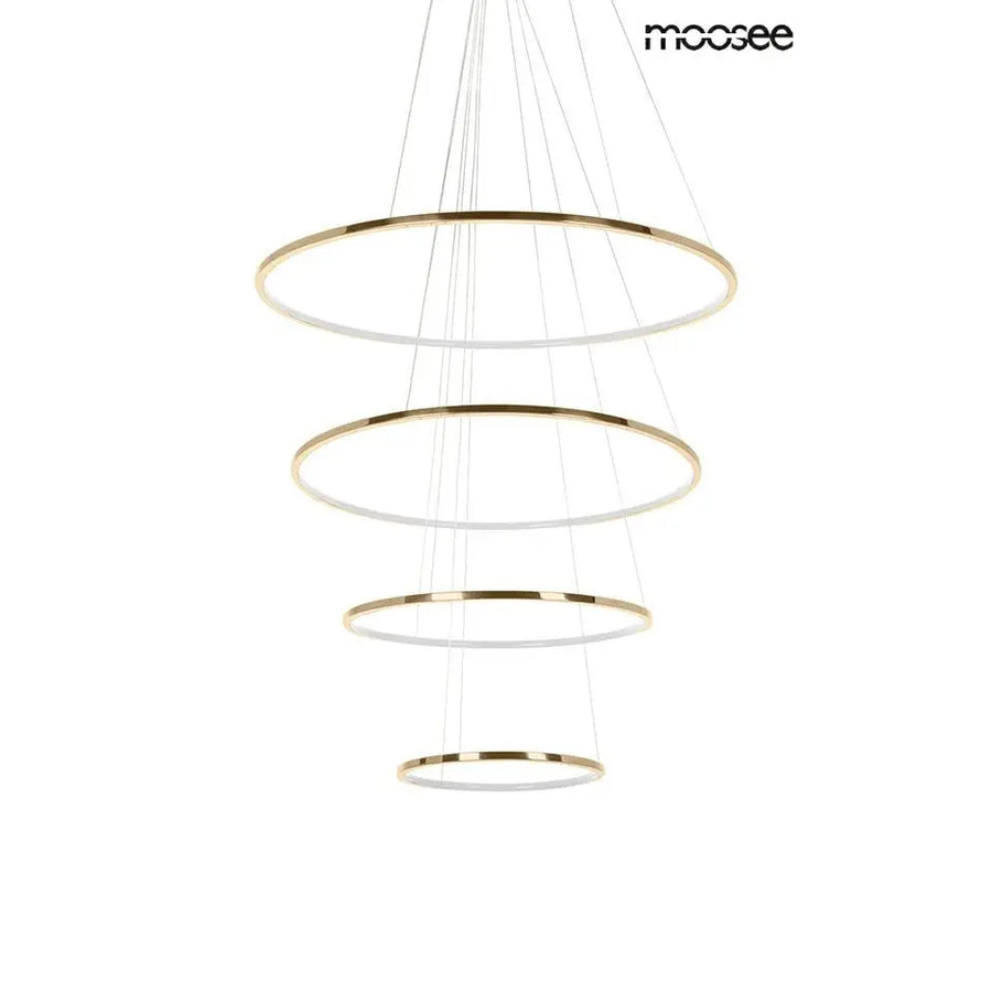 Taklampa MOOSEE - RING SLIM M, guld - produktbild av Taklampor från Moosee | Arvande