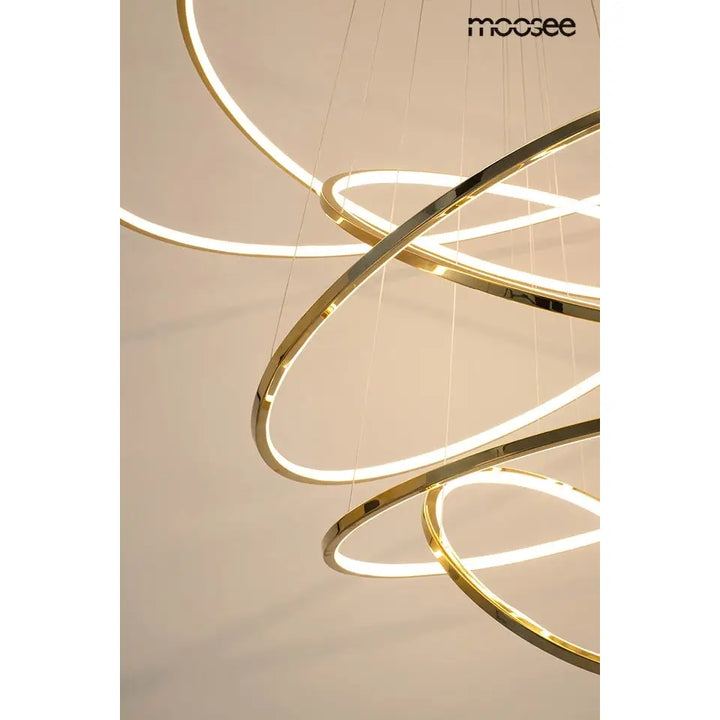 Taklampa MOOSEE - RING SLIM XL, guld - produktbild av Taklampor från Moosee | Arvande