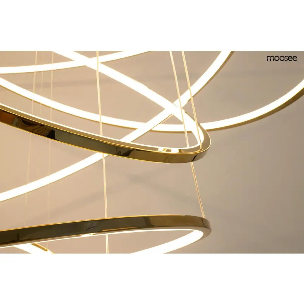 Taklampa MOOSEE - RING SLIM XL, guld - produktbild av Taklampor från Moosee | Arvande