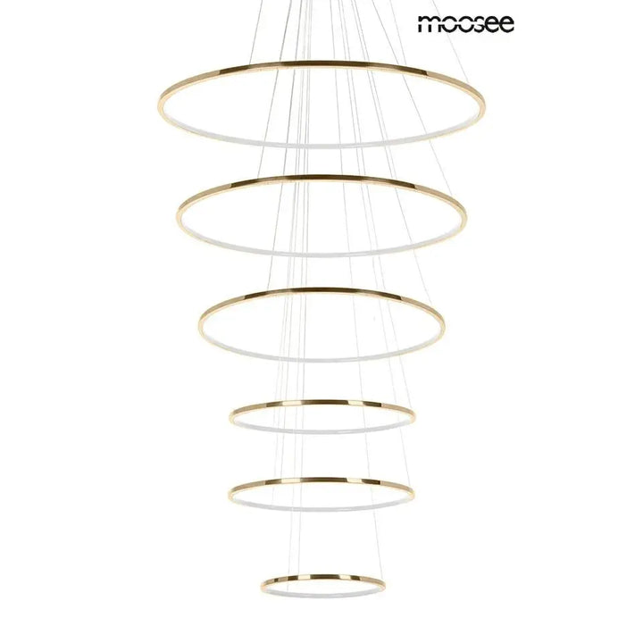 Taklampa MOOSEE - RING SLIM XL, guld - produktbild av Taklampor från Moosee | Arvande