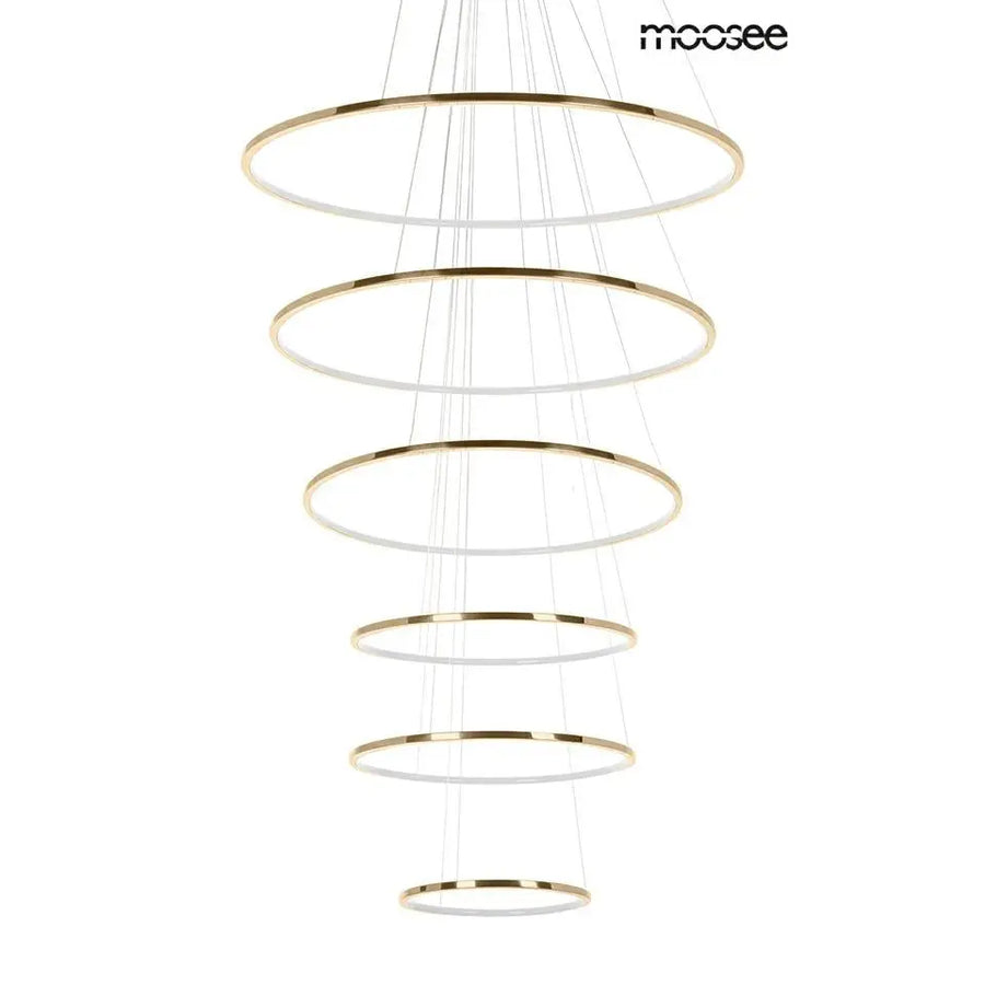 Taklampa MOOSEE - RING SLIM XL, guld - produktbild av Taklampor från Moosee | Arvande