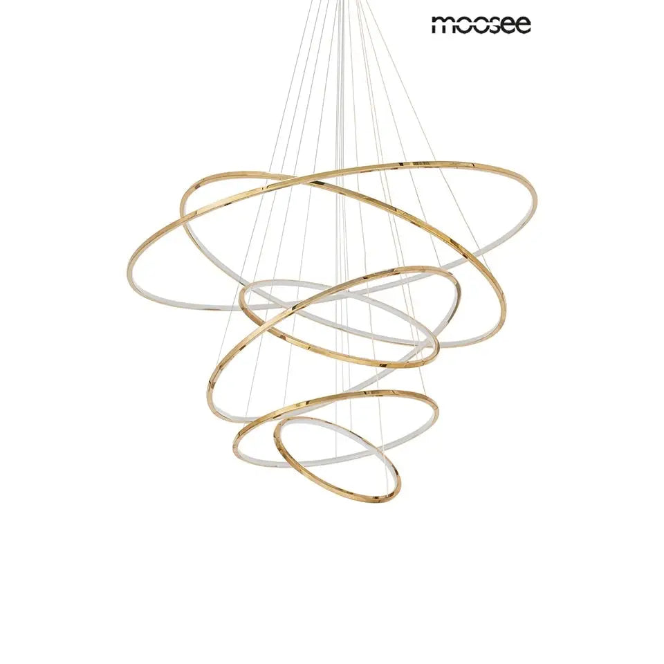 Taklampa MOOSEE - RING SLIM XL, guld - produktbild av Taklampor från Moosee | Arvande
