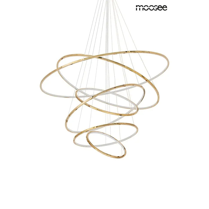 Taklampa MOOSEE - RING SLIM XL, guld - produktbild av Taklampor från Moosee | Arvande