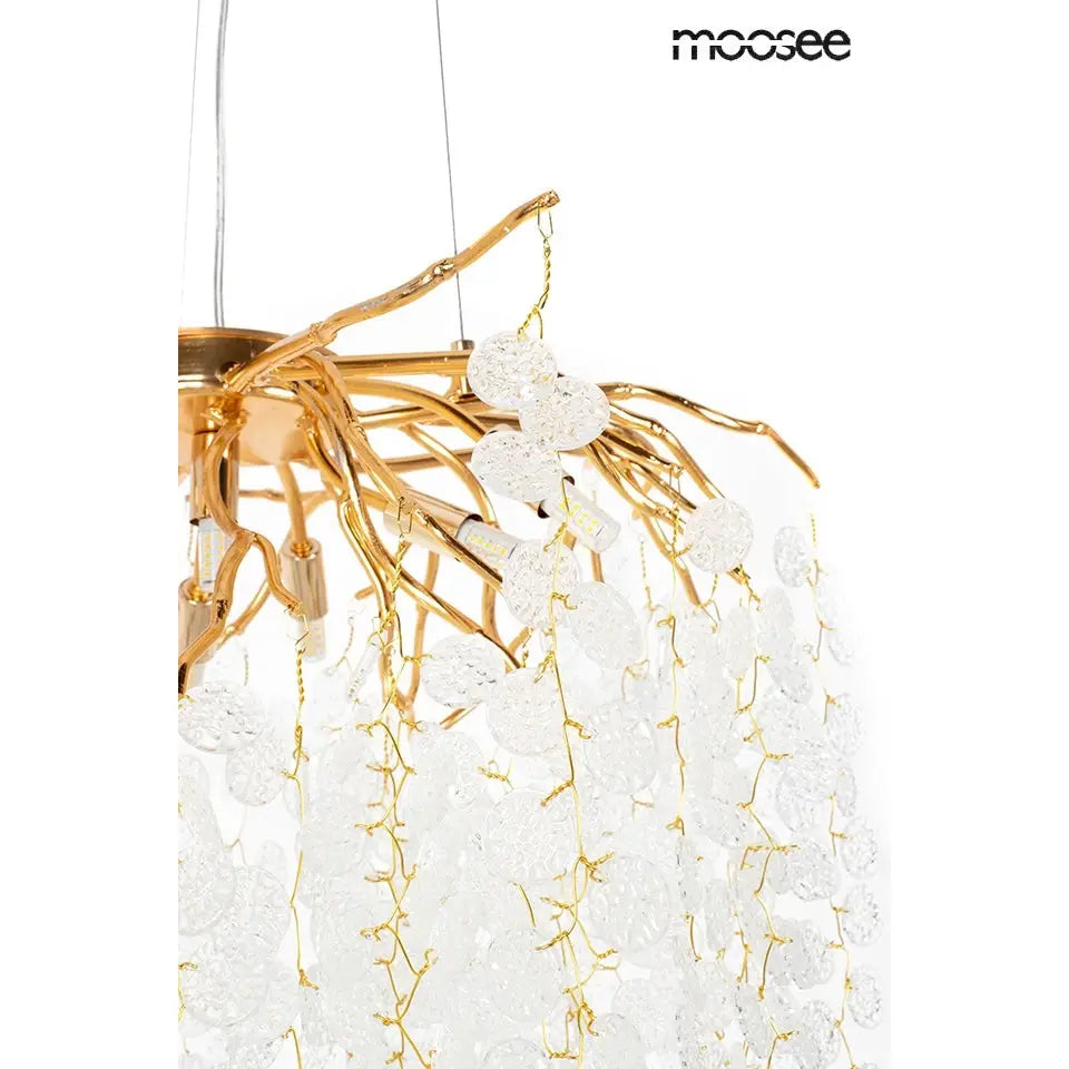 Taklampa MOOSEE - RIVIERA 60, guld/transparent - produktbild av Taklampor från Moosee | Arvande