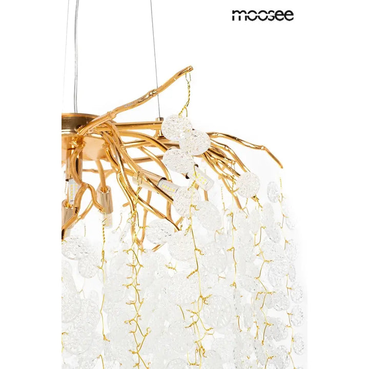 Taklampa MOOSEE - RIVIERA 60, guld/transparent - produktbild av Taklampor från Moosee | Arvande