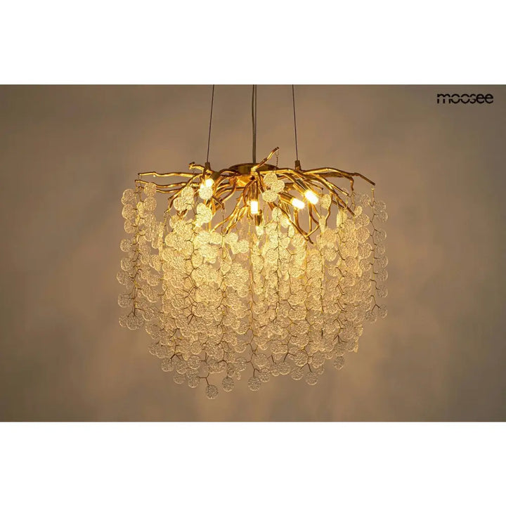 Taklampa MOOSEE - RIVIERA 60, guld/transparent - produktbild av Taklampor från Moosee | Arvande