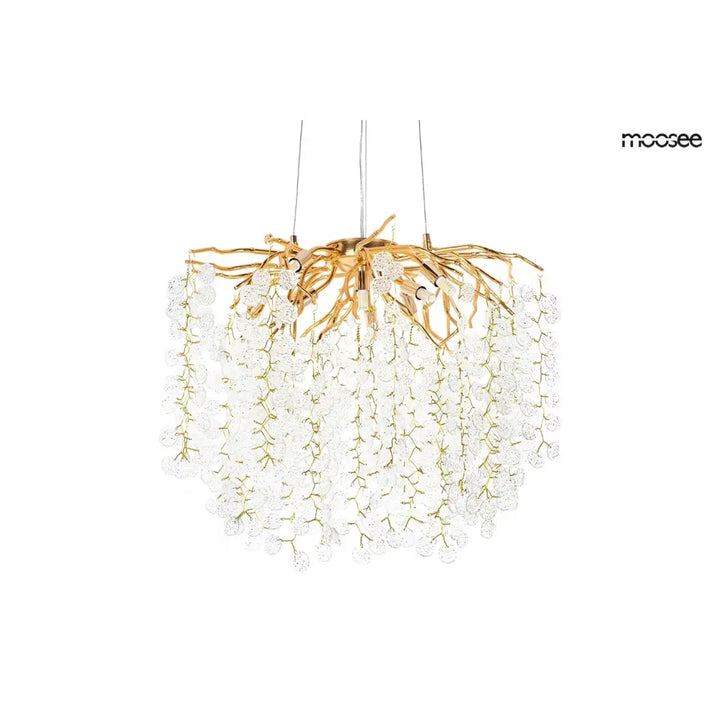 Taklampa MOOSEE - RIVIERA 60, guld/transparent - produktbild av Taklampor från Moosee | Arvande