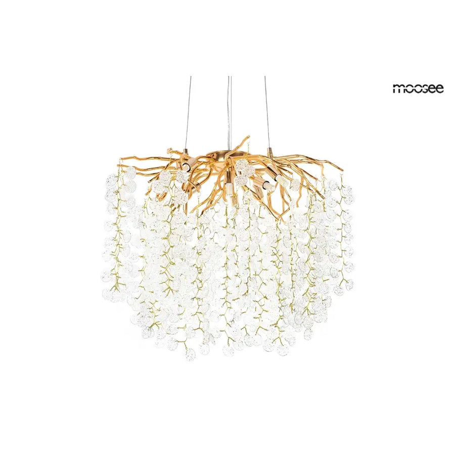 Taklampa MOOSEE - RIVIERA 60, guld/transparent - produktbild av Taklampor från Moosee | Arvande