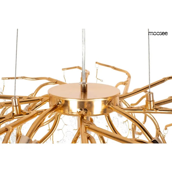 Taklampa MOOSEE - RIVIERA 60, guld/transparent - produktbild av Taklampor från Moosee | Arvande