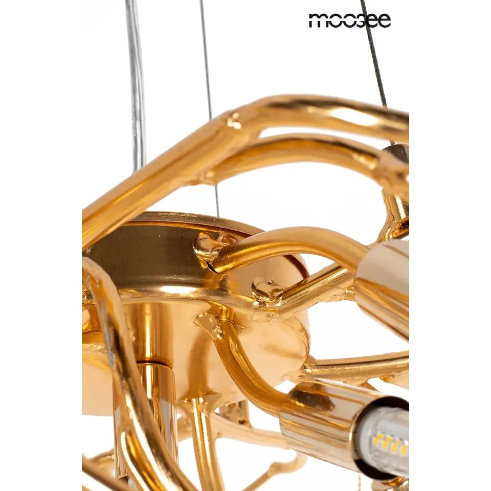 Taklampa MOOSEE - RIVIERA 80, guld/transparent - produktbild av Taklampor från Moosee | Arvande