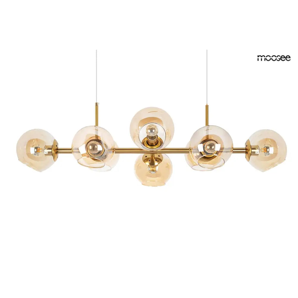 Taklampa MOOSEE - ROMEO GOLD, guld/bärnstensfärg - produktbild av Taklampor från Moosee | Arvande