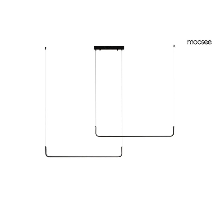 Taklampa MOOSEE - SHAPE DUO 120, svart - produktbild av Taklampor från Moosee | Arvande