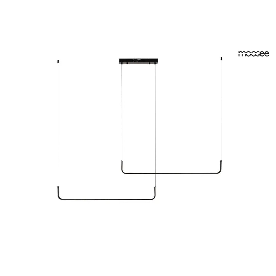 Taklampa MOOSEE - SHAPE DUO 120, svart - produktbild av Taklampor från Moosee | Arvande