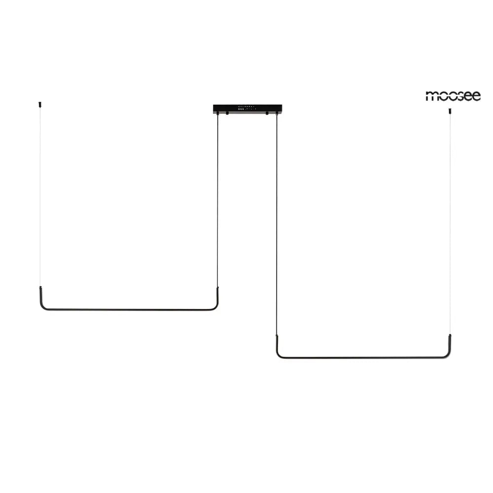 Taklampa MOOSEE - SHAPE DUO 120, svart - produktbild av Taklampor från Moosee | Arvande