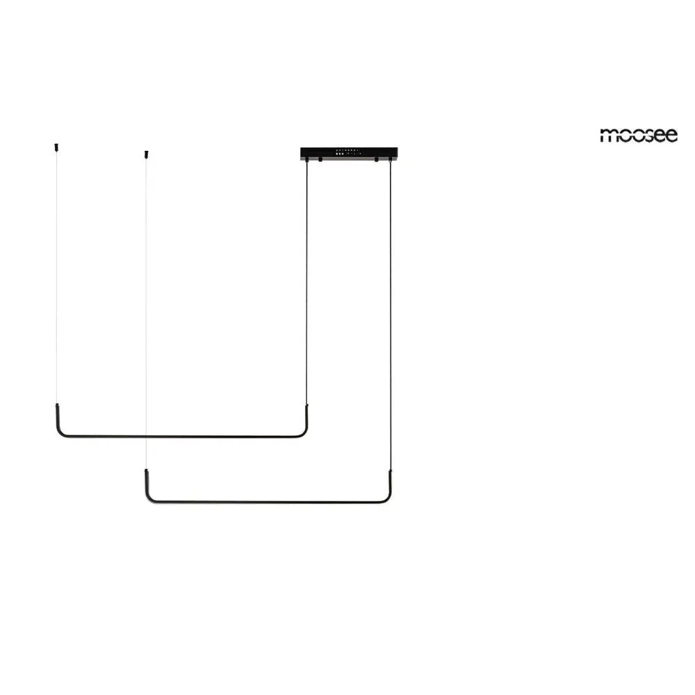 Taklampa MOOSEE - SHAPE DUO 120, svart - produktbild av Taklampor från Moosee | Arvande