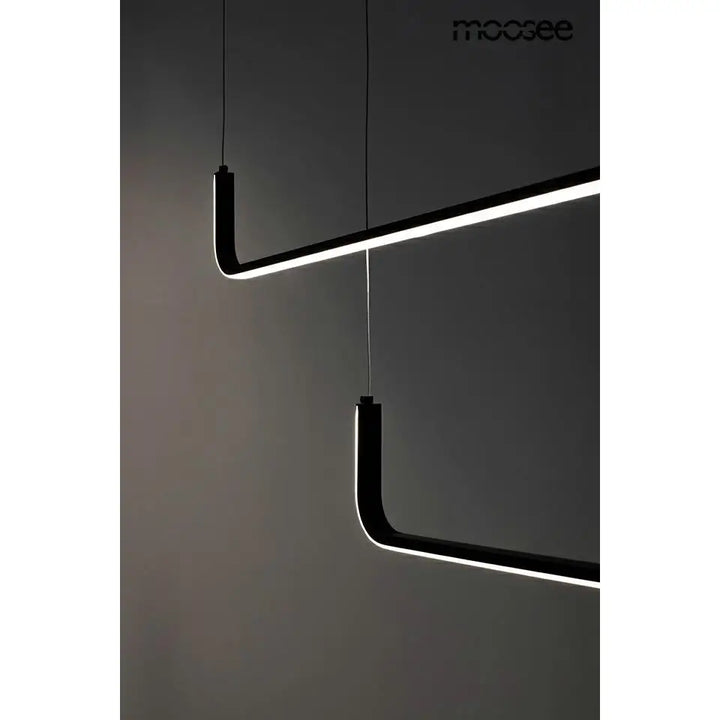 Taklampa MOOSEE - SHAPE DUO 120, svart - produktbild av Taklampor från Moosee | Arvande