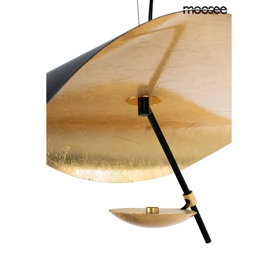 Taklampa MOOSEE - STING RAY 40, svart/guld - produktbild av Taklampor från Moosee | Arvande