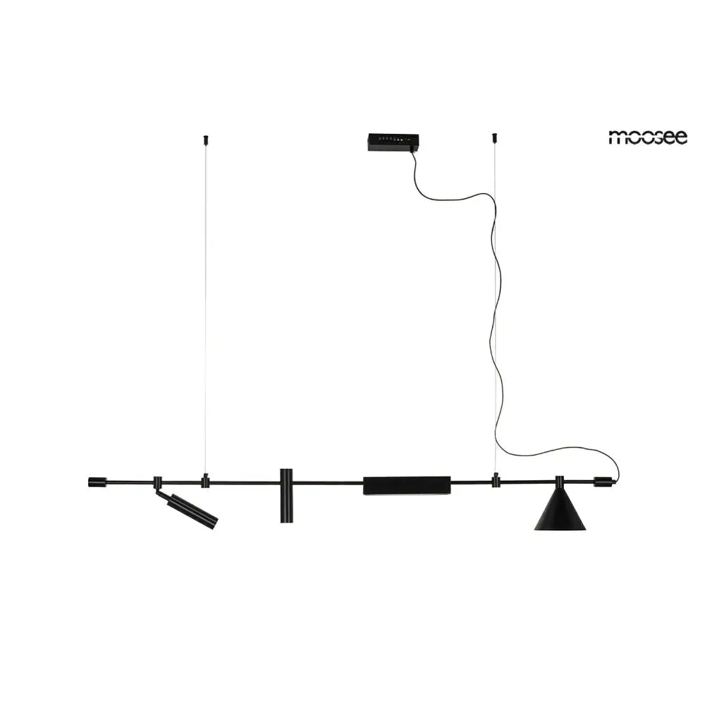 Taklampa MOOSEE - TECHNICS, svart - produktbild av Taklampor från Moosee | Arvande