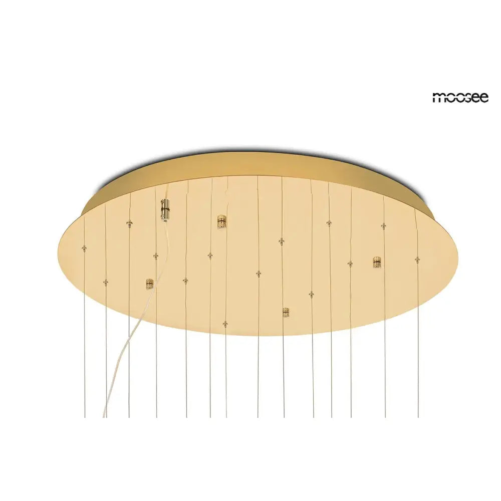 Taklampa MOOSEE - TULIPPE 14 DISC, guld – produktbild av Taklampor från Moosee | Arvande