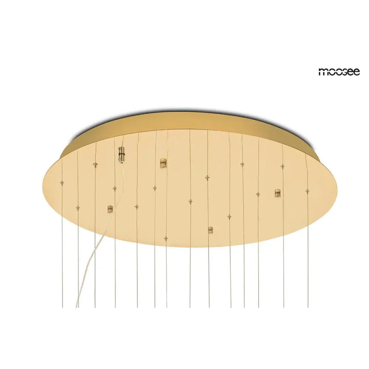 Taklampa MOOSEE - TULIPPE 14 DISC, guld – produktbild av Taklampor från Moosee | Arvande