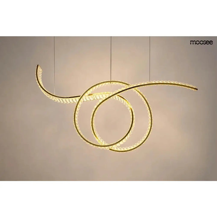 Taklampa MOOSEE - WAVE 120, guld - produktbild av Taklampor från Moosee | Arvande
