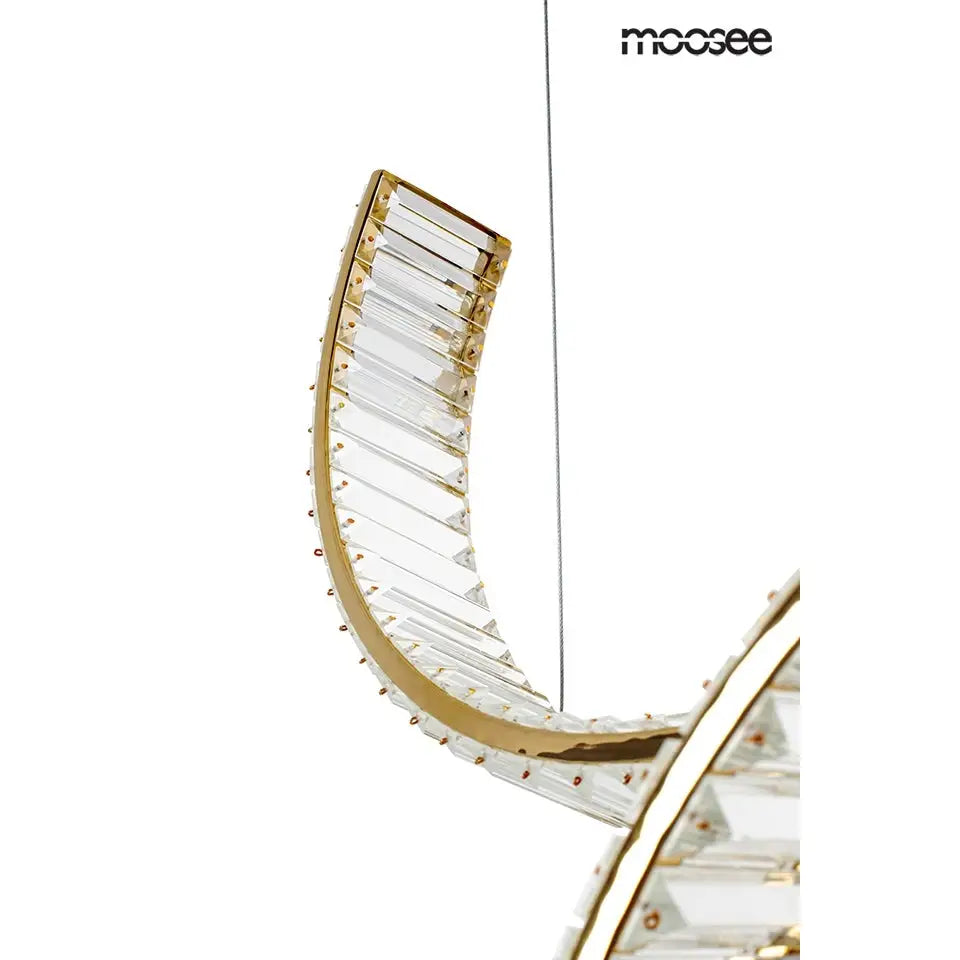 Taklampa MOOSEE - WAVE 120, guld - produktbild av Taklampor från Moosee | Arvande