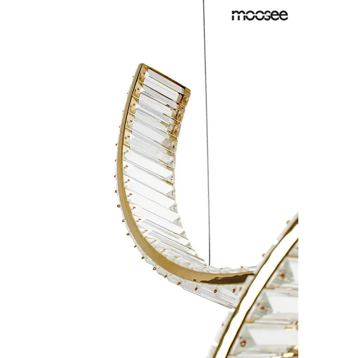 Taklampa MOOSEE - WAVE 120, guld - produktbild av Taklampor från Moosee | Arvande