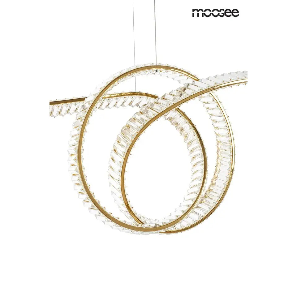 Taklampa MOOSEE - WAVE 120, guld - produktbild av Taklampor från Moosee | Arvande