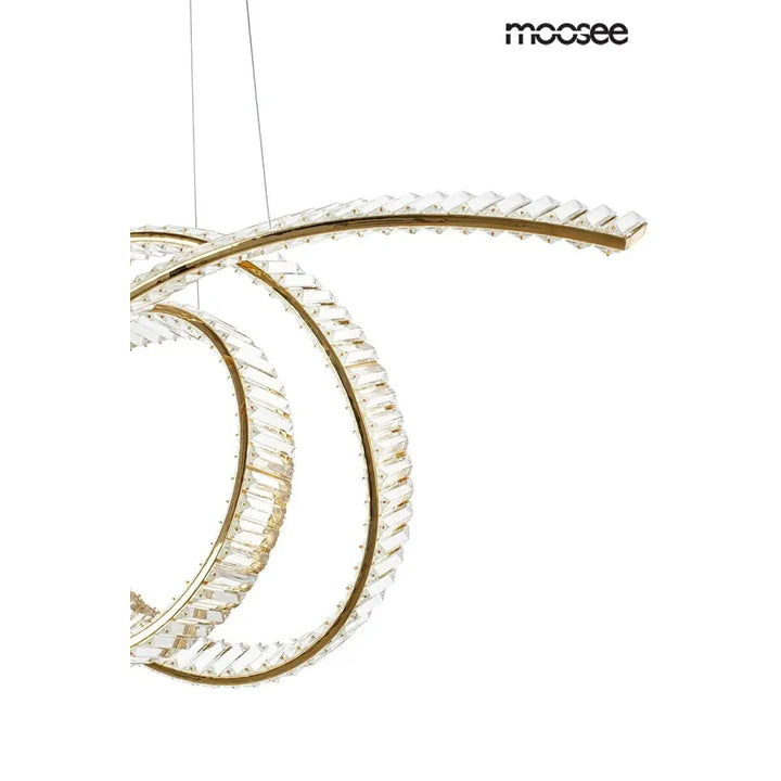 Taklampa MOOSEE - WAVE 120, guld - produktbild av Taklampor från Moosee | Arvande