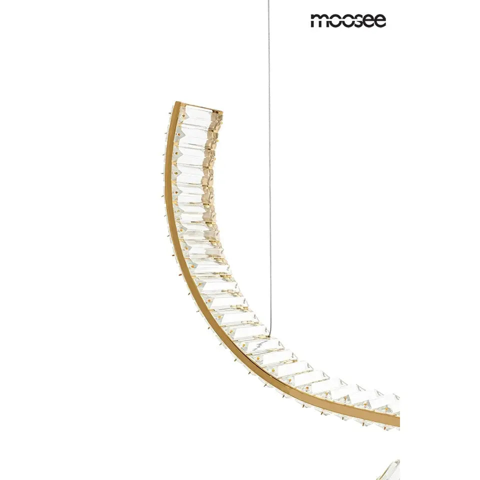 Taklampa MOOSEE - WAVE 120, guld - produktbild av Taklampor från Moosee | Arvande