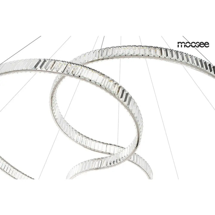 Taklampa MOOSEE - WAVE 160A, krom - produktbild av Taklampor från Moosee | Arvande