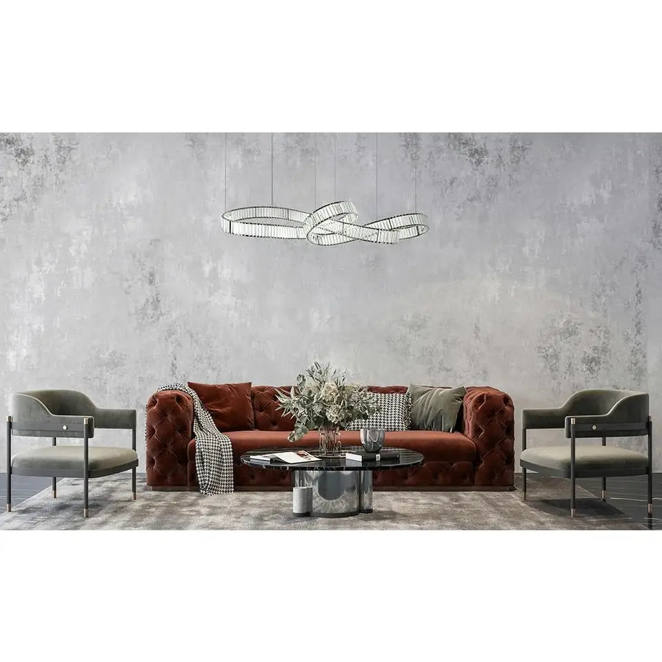 Taklampa MOOSEE - WAVE 160B, krom - produktbild av Taklampor från Moosee | Arvande