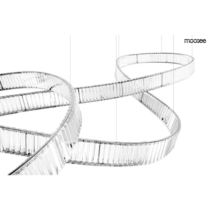 Taklampa MOOSEE - WAVE 380, krom - produktbild av Taklampor från Moosee | Arvande