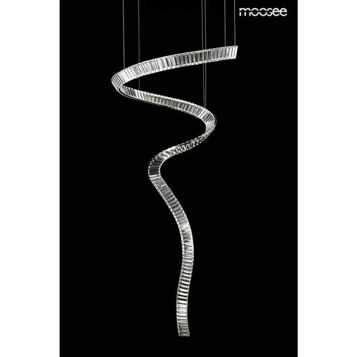 Taklampa MOOSEE - WAVE CORDON 1A, krom - produktbild av Taklampor från Moosee | Arvande