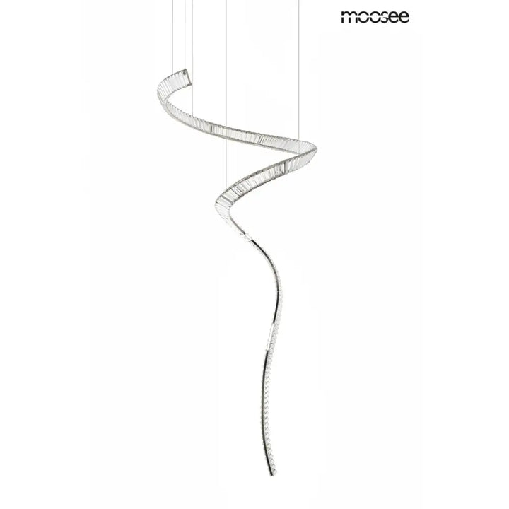Taklampa MOOSEE - WAVE CORDON 1A, krom - produktbild av Taklampor från Moosee | Arvande