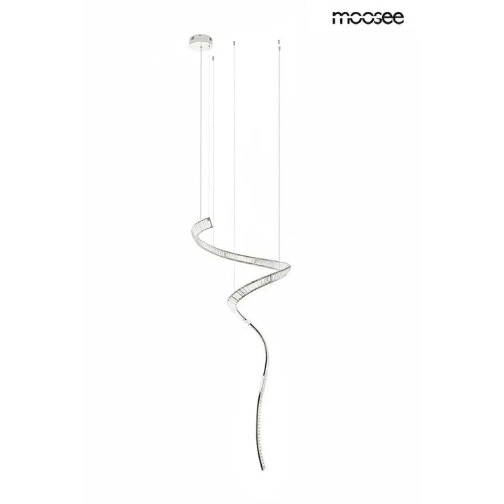 Taklampa MOOSEE - WAVE CORDON 1A, krom - produktbild av Taklampor från Moosee | Arvande