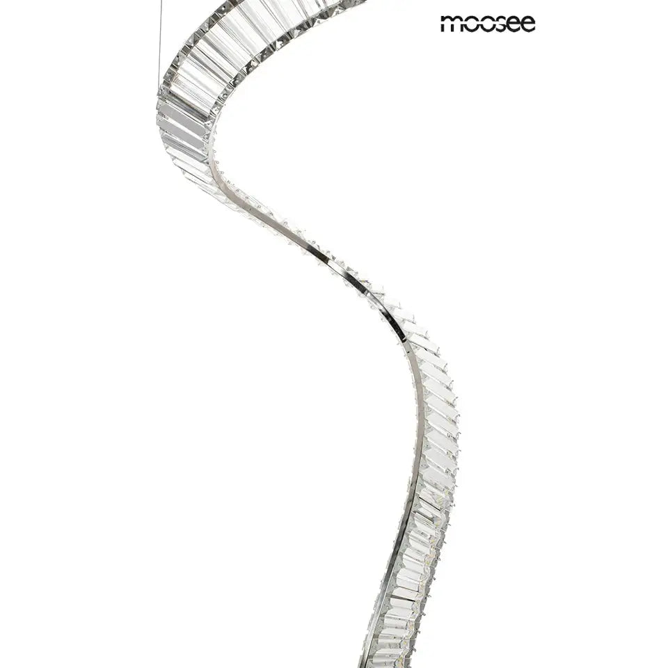 Taklampa MOOSEE - WAVE CORDON 1A, krom - produktbild av Taklampor från Moosee | Arvande
