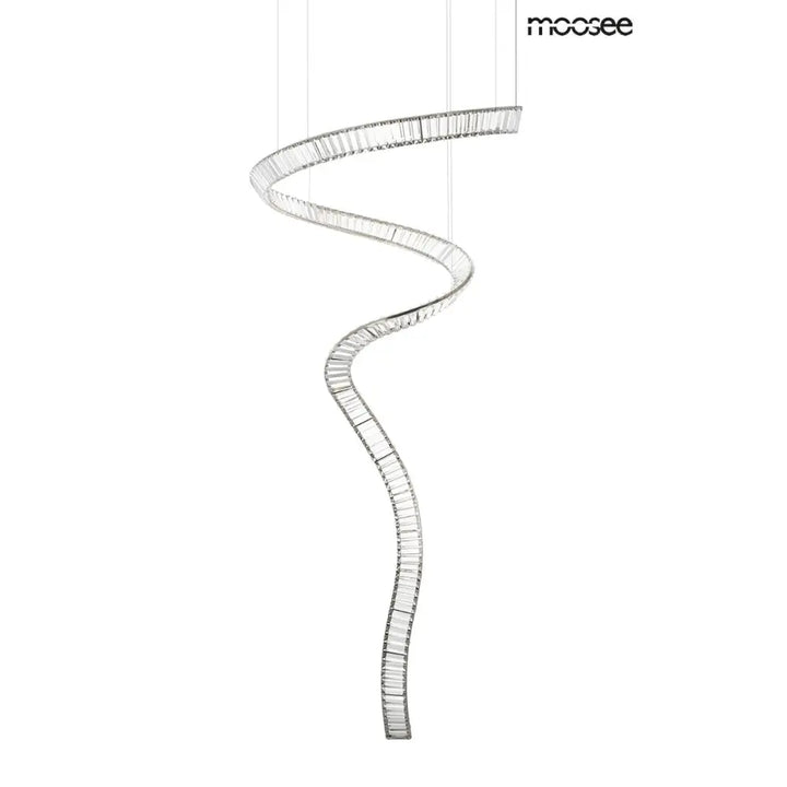 Taklampa MOOSEE - WAVE CORDON 1A, krom - produktbild av Taklampor från Moosee | Arvande
