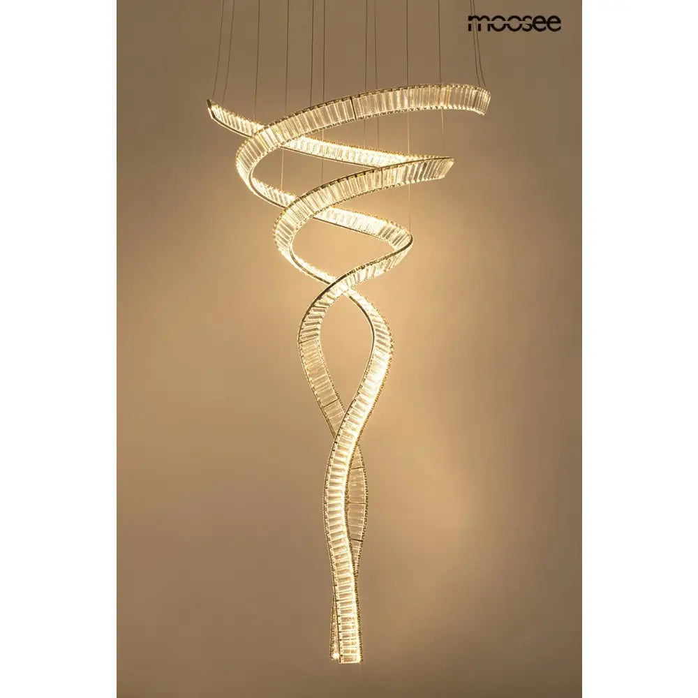 Taklampa MOOSEE - WAVE CORDON 2B, krom – produktbild av Taklampor från Moosee | Arvande